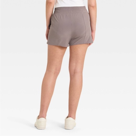 All in Motion brown Athletic Shorts Lightweight Elastic Waist - Picture 2 of 4